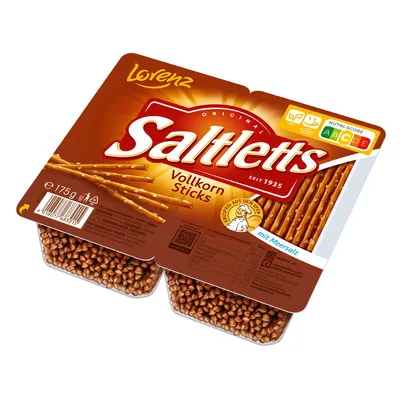 Zdjęcie produktu dla Ciastka pełnoziarniste Saltletts 175,0 g