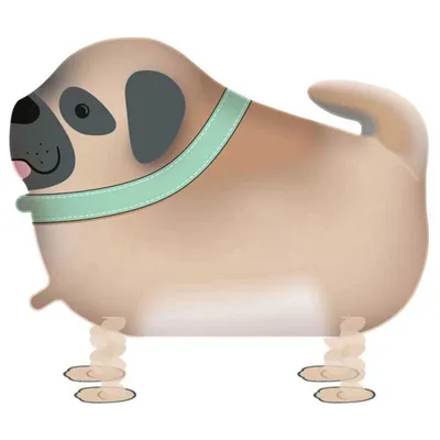 Produktbild von Amscan Airwalker - Hund : Helium gefüllt Folienballon: Helium gefüllt