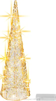 Productafbeelding van Kerstdecoratie MagicHome Kerst, boom, 20xLED, warmwit, 40 cm, 2xAA