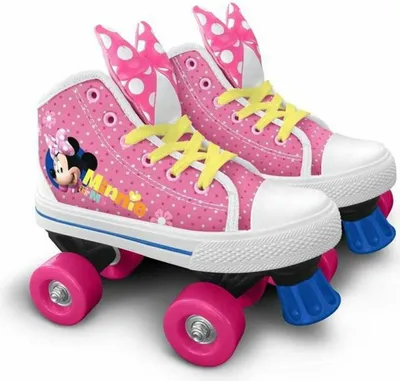 Obrázek produktu pro rollschuhe Minnie Mouse Mädchen rosa/weiß Größe 29