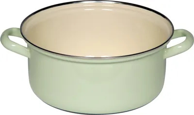 Produktbild von Riess Kasserolle mit Chromrand 22 cm 3,00 l 0281-006 nilgrün