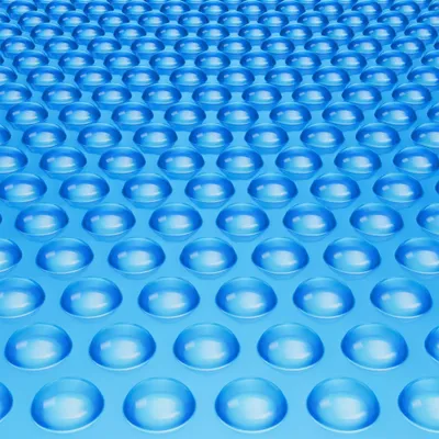 Zdjęcie produktu dla Przykrycie basenu z folii solarnej - 9,75x4,87 m - Folia termoizolacyjna do basenów - Niebieski - Wydajne ogrzewanie solarne basenu