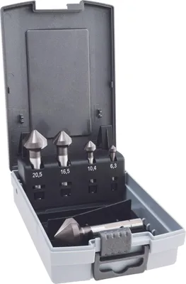 Produktbild von ALPEN Kegelsenker Satz HSS Cobalt KP, 5-tlg., 90° Senkwinkel, Ø 6,3025,00 mm