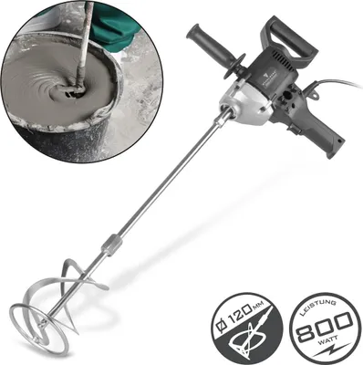 Immagine prodotto di Agitatore STAHLWERK 800 W 500 rpm Agitatore per malta Agitatore per malta e calcestruzzo