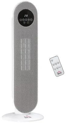 Productafbeelding van 2000W ventilatorkachel, PTC keramische elektrische kachel met afstandsbediening, oscillatie, 12-uurs timer