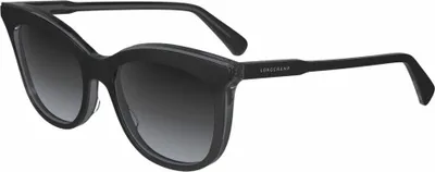 Image de LONGCHAMP LO738S 018 BLACK/GREY 53/18/140 FEMALE Lunettes de soleil