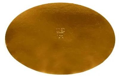 Produktbild von Runde Tortenunterlagen in Gold, 30 cm, 100 Stück