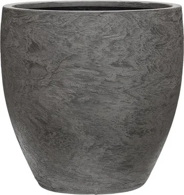 Produktbild von Baq Pflanzkübel Grau, Durchmesser 44 cm, Höhe 44 cm, Öffnung 38 cm