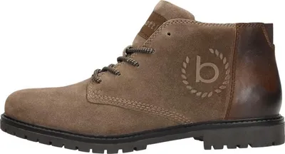 Image de Bugatti Barrack  Veterschoenen Hoog - Taupe - Maat 45