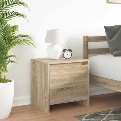 Obrázok produktu pre vidaXL Nočné stolíky 2 ks Sonoma dub 45x34x44,5 cm odvodený výrobok z dreva