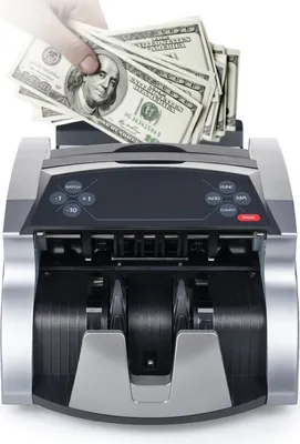 Produktbild von Geldzaehlmaschine Falschgelddetektor mit UV-MG-IR-Erkennung Automatische Gelderkennung Schnelle Zaehlgeschwindigkeit Geldzaehlmaschine fuer EURO, USD, GBP, AUD, JPY, KRW, INR, THB Unterstuetzt Add- und Batch-Modi, geeignet fuer Geschaefte, Lebensmittelgeschaefte, Restaurants, Hotels, kleine Unternehmen