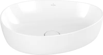 Imagen del producto de Villeroy & Boch, lavabo encimera Antao, 51x40x14 cm, blanco, cerámica Alpin CeramicPlus