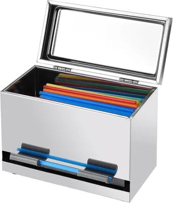Produktbild von Automatischer Strohhalmspender - Wiederverwendbarer Strohhalmhalter für Bars und Restaurants