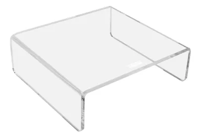 Produktbild von DESQ 1539 Monitorständer - Acryl Transparant - max. 15 kg - 22 x 20 x 7 cm