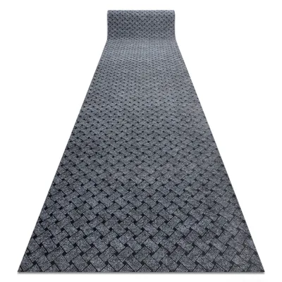 Produktbild von Wycieraczka antypoślizgowa 100 cm VECTRA 902 zewnętrzna, wewnętrzna, na gumie - jasny  szary 100x490 cm