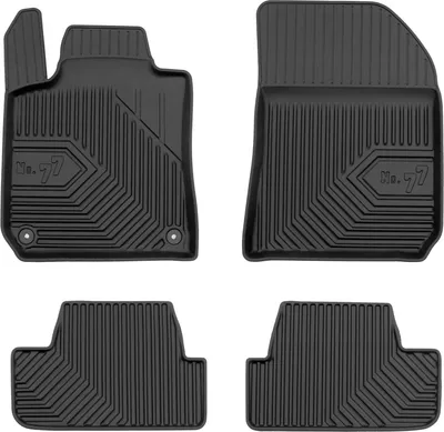 Produktbild von Fußmatten Gummimatten für Peugeot 308 II Schrägheck 2013-2021 TPE Schwarz 4 tlg