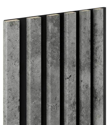 Zdjęcie produktu dla Lamele ścienne na czarnym filcu 6L Marbet Design WOODLINE 270x30 cm Loft 1 szt.