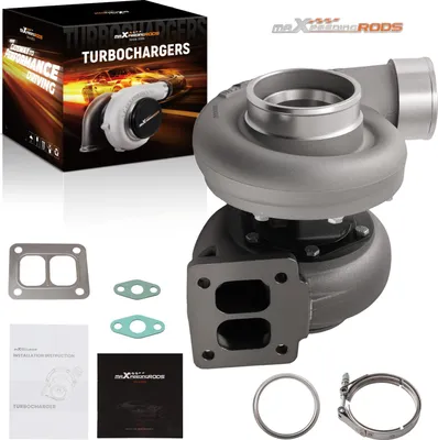 Image de Turbocompresseur GT45 GT45R T4 bride en V A/R .66 A/R 1,05 Turbo 600+ ch 4,0 L-6,0 L