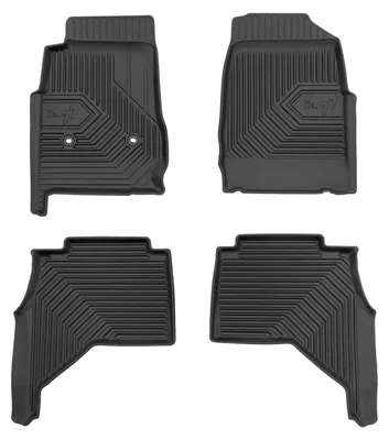 Imagen del producto de Alfombrillas de goma para Isuzu D-MAX II 2011-2019 – juego de 4 piezas, , a medida
