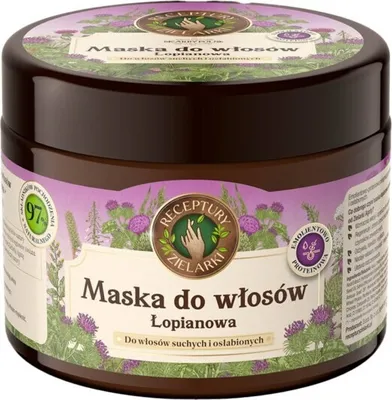 Produktbild von Klettenhaarmaske 300 ml Zielark Rezepte