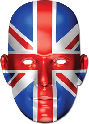 Produktbild von Großbritannien Flagge - Masken - Promi Maske