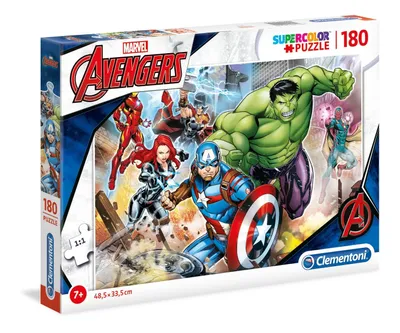 Zdjęcie produktu dla Clementoni puzzle 180 Avengers 29295