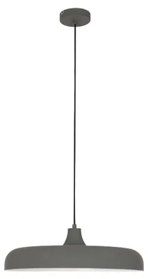 Produktbild von Steinhauer Pendelleuchte Krisip 1-flammig Grau Matt 50x50cm