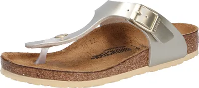 Produktbild von Birkenstock BK1015593 Mädchen Sandale, Electric Metallic Gold, 30 EU Étroit