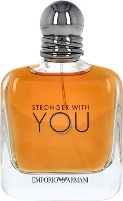Produktbild von Giorgio Armani Stronger with You, Männer, 100 ml, Nicht nachfüllbare Flasche, Kardamom, Salbei, Kastanie, Vanille