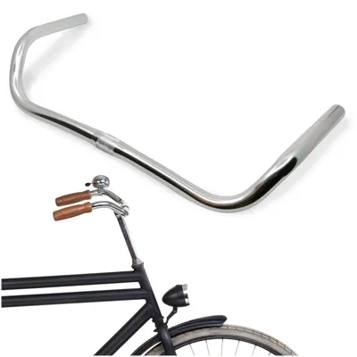 Produktbild von Hollandrad-Lenker City Torino 530mm Aluminium Silber Poliert