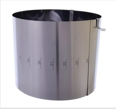 Produktbild von Verstellbarer Tortenbinderand HOCH h=20 cm MIT FORM