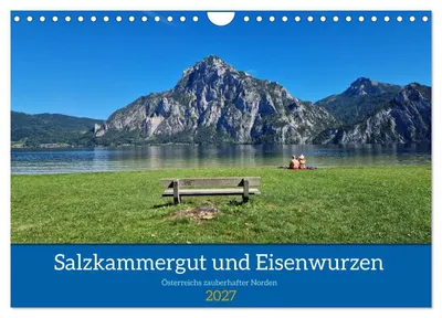 Produktbild von Salzkammergut und Eisenwurzen (Wandkalender 2027 DIN A4 quer), CALVENDO Monatskalender