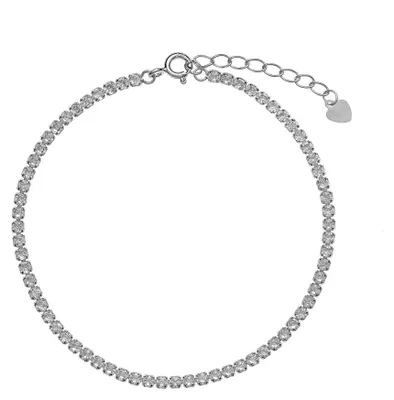 Produktbild von Silbernes Tennisarmband mit Zirkonia AJNR0001