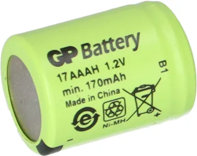 Produktbild von GP Akku 1/3 AAA 1,2V 170mAh GP17AAAH