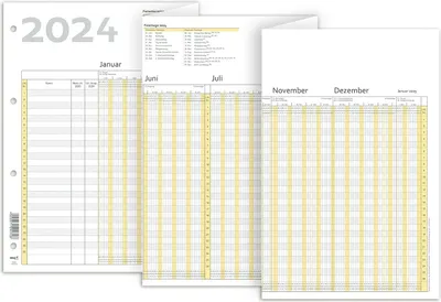 Produktbild von RNK Verlag Urlaubsplaner 2024 (B)1.000 x (H)297 mm gefalzt