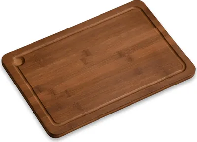 Produktbild von KESPER Schneide- & Servierbrett dunkeler Bambus 38x25cm