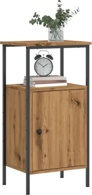 Obrázok produktu pre vidaXL Nočné stolíky 2 ks. Artisan dub 41x31x80 cm Materiál na báze dreva