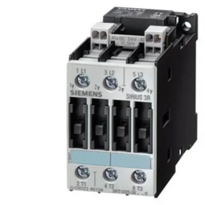 Obrázok produktu pre Siemens 3RT1025-3BB40-SCHUETZ, AC-3, 7,5KW/400V, DC 24V, 3POLIG