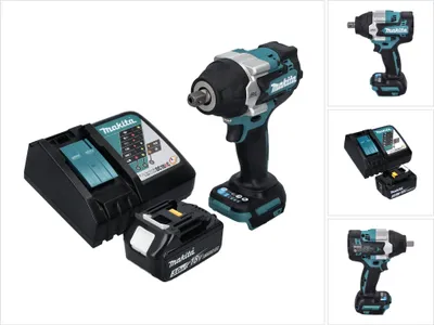 Produktbild von Makita DTW 701 RF1 Akku Schlagschrauber 18 V 700 Nm 1/2" XPT Brushless + 1x Akku 3,0 Ah + Ladegerät