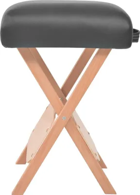 Immagine prodotto di Sgabello da Massaggio Pieghevole Spessore Sedile 12 cm Nero