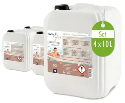 Produktbild von 4 x 10 L SPA Lerasept® WAT7 Aktivsauerstoff