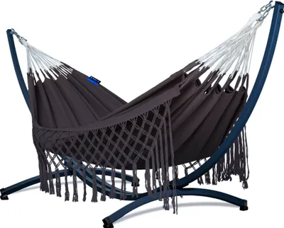 Obrázek produktu pro Potenza houpací síť s rámem Pro dvě osoby Houpací 230x160 cm I Rám 220kg