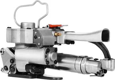 Produktbild von VEVOR A-19 Pneumatische Handumreifungswerkzeug aus Polyester, Schweißbandmaschine, Handheld Band Strapper für PP/PET 13-19 mm Ballenpressen, Handumreifungsgerät  für viele Industrie, 28 x 16 x 18 cm