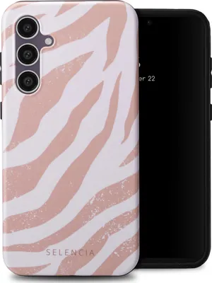 Immagine prodotto di Selencia Vivid Back Cover Samsung Galaxy S23 FE - Colorful Zebra Old Pink