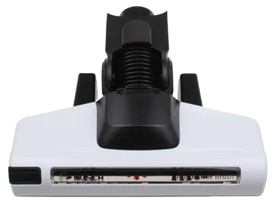 A close-up studio shot of a vacuum cleaner attachment.