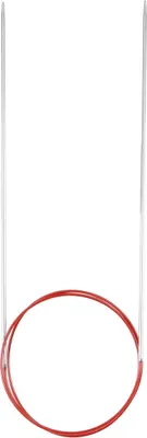 Immagine prodotto di Ago circolare per maglieria RED LACE in acciaio inox 1,50 mm 60 cm