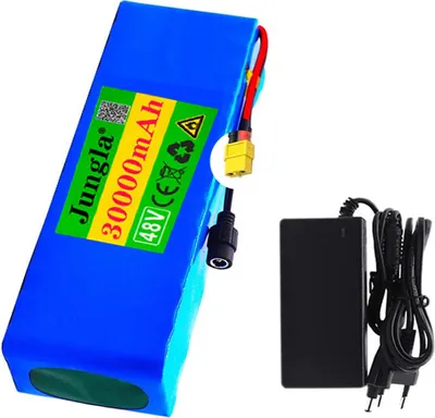 Produktbild von 48V 30Ah Lithium-Ionen Akku 13S3P mit Ladegerät – geeignet für E-Bike & Elektroroller,XT60 Stecker