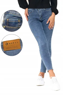 Produktbild von Moraj | Jeans - Größe S - Damenjeans Blau - Jeggings - Baumwolle Skinny Jeans