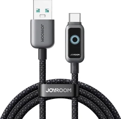 Immagine prodotto di Cavo dati di ricarica rapida Joyroom da USB-A a USB-C 66 W, 1,2 m - Nero