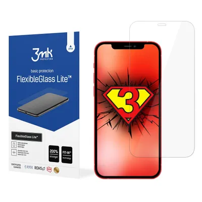 Obrázok produktu pre 3mk - FlexibleGlass Lite ochranné sklo na iPhone 12 Pro / iPhone 12 - priehľadné